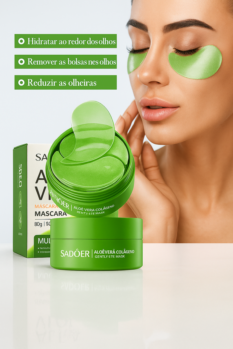 Collagen mask with aloe vera - Aura Dourada