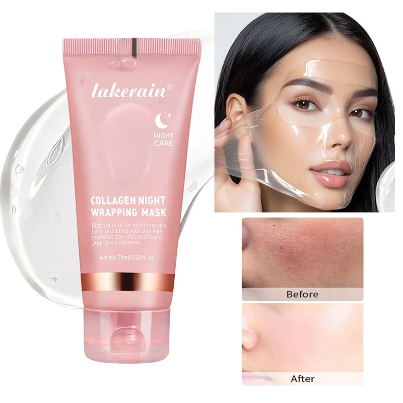 Collagen Night Wrap Mask - Aura Dourada